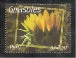 Stamps Peru -  Girasoles