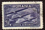 Stamps Romania -  aviones