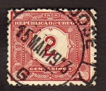 Stamps America - Uruguay -  Tasa
