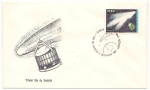 Stamps Peru -  Cometa Halley