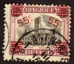 Stamps Belgium -  Iglesia