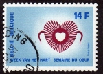 Stamps : Europe : Belgium :  Semana del corazon