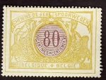 Stamps : Europe : Belgium :  Cifra