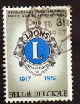 Stamps Belgium -  Club de leones internacional 50 años