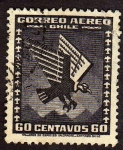 Stamps : America : Chile :  Ave volando