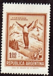 Stamps : America : Argentina :  Deportes de invierno