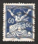 Stamps Czechoslovakia -  libertad desencadenada