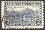 Stamps Czechoslovakia -  Vista de Praga