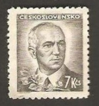 Stamps Czechoslovakia -  benes, presidente checo