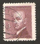 Stamps Czechoslovakia -  benes, presidente checo