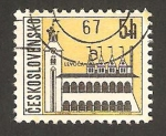 Stamps Czechoslovakia -  vista de la ciudad de levoca