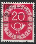 Stamps Germany -  Corneta de correos
