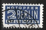 Stamps : Europe : Germany :  Impuesto de emergencia, Berlín