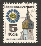 Sellos de Europa - Checoslovaquia -  iglesia de nachodsko