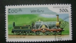 Stamps Laos -  Lord de la isla - 1851/54