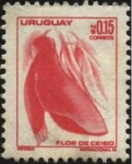 Stamps Uruguay -  Flor del árbol Ceibo.