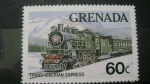 Stamps : America : Grenada :  Transiberiano Express 