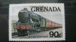 Stamps : America : Grenada :  Flyng Scotsman