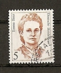 Stamps Germany -  (RFA) Serie Basica / Emma Ihrer.