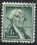 Stamps United States -  G. Washington