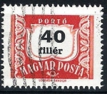 Stamps : Europe : Hungary :  serie basica. números