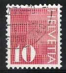 Stamps Switzerland -  serie basica de numeros
