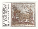 Stamps France -  Homenage a Virgilio