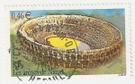 Stamps France -  Coliseo romano en Nimes