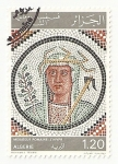 Stamps : Africa : Algeria :  mosaico romano 