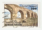 Stamps Tunisia -  Acueducto de Saghouan