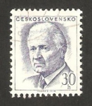 Stamps Czechoslovakia -  presidente ludvik svoboda