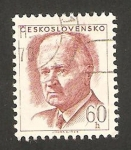 Stamps Czechoslovakia -  presidente ludvik svoboda