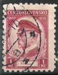 Stamps : Europe : Czechoslovakia :  Thomas Masaryk