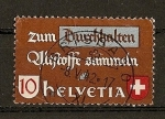 Stamps Switzerland -  Sello de Propaganda para la recuperacion.