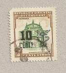 Stamps Uruguay -  Ciudadela de montevideo