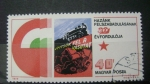 Stamps : Europe : Hungary :  reconstruccion del ferrocarril