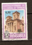Stamps Venezuela -  TEMPLO  DE  SANTA  TERESA