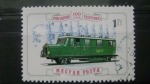 Stamps : Europe : Hungary :  automotor Ganz 1925