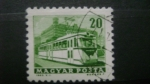 Stamps : Europe : Hungary :  Tranvia