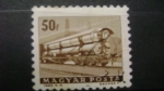 Stamps : Europe : Hungary :  vagon petrolero