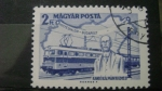 Stamps Hungary -  tren electrico V43 - ingeniero Kalman Kando