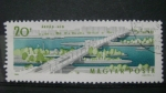 Stamps : Europe : Hungary :  puente Arpad