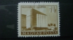 Stamps : Europe : Hungary :  vagones de mercancia