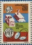 Stamps Uruguay -  100 años de la invención del teléfono. 110 años de la UIT, Unión Internacional de Telecomunicaciones