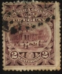 Stamps America - Uruguay -  Teatro Solís en Montevideo.