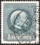 Stamps Chile -  150° ANIVERSARIO NACIMIENTO IGNACIO DOMEYCO