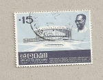 Stamps Sri Lanka -  Memorial de Barandaike