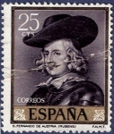 Stamps Spain -  Edifil 1434 Fernando de Austria 25