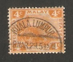 Stamps Malaysia -  un tigre