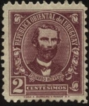 Stamps America - Uruguay -  Dr. Eduardo Acevedo 1857 - 1948. Abogado, historiador y político. 